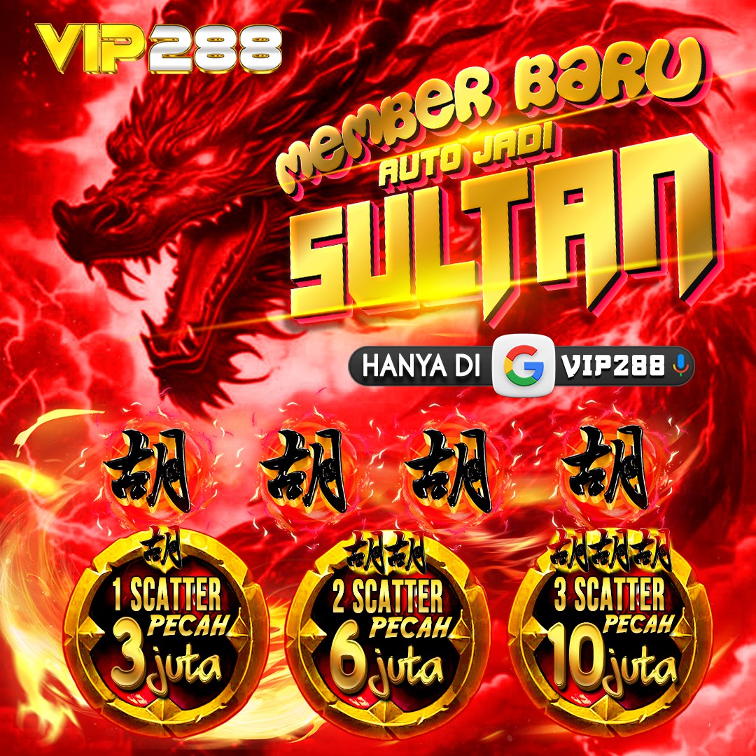 VIP288 Situs Slot Online Mudah Menang Bocoran RTP 99,99% & Slot88