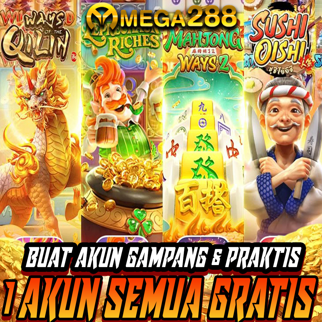 MEGA288 Situs Slot Online Gacor Gampang Menang Modal Receh